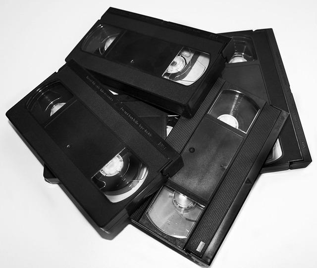 VHS kazety: Kam s nimi a jak recyklovat správně?